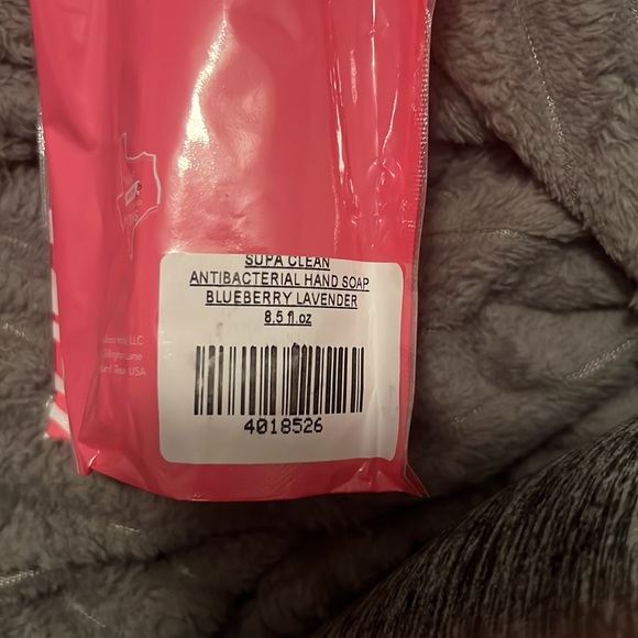 Pink zebra blueberry lavender hand soap - Picture 2 of 2